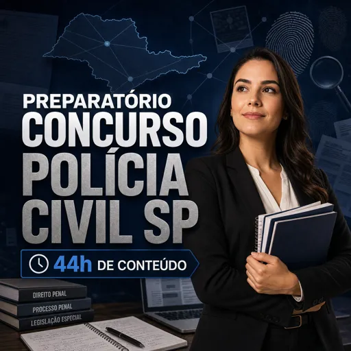 Imagem do Curso gratuito Preparatório concurso Polícia Civil SP