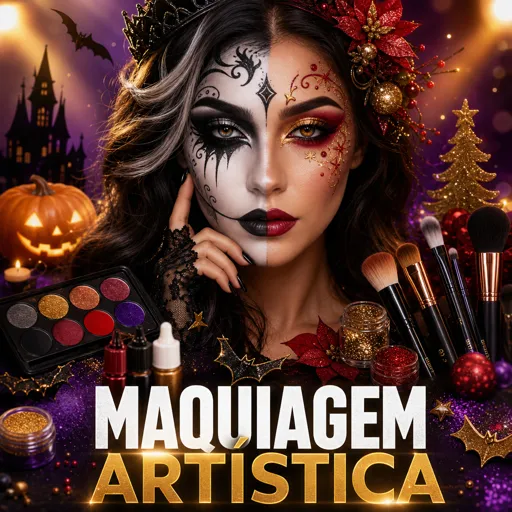 Imagem do Curso gratuito Maquiagem artística