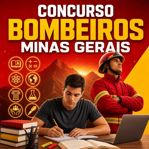 Imagem do Curso gratuito Concurso bombeiros Minas Gerais