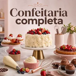 Imagem do Curso gratuito Confeitaria completa