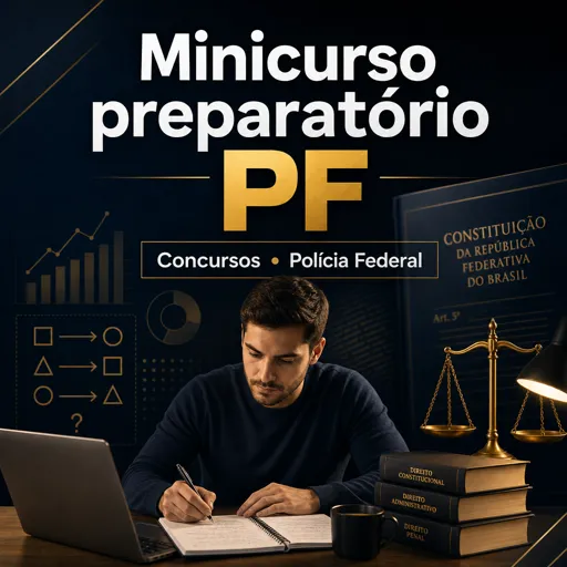Imagem do Curso gratuito Minicurso preparatório PF