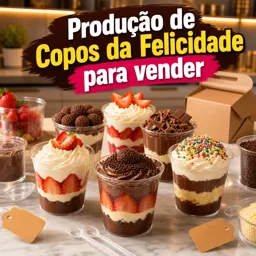 Imagem do Curso gratuito Produção de Copos da Felicidade para vender