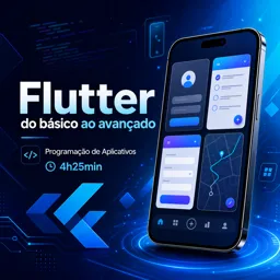 Imagem do Curso gratuito Flutter do básico ao avançado