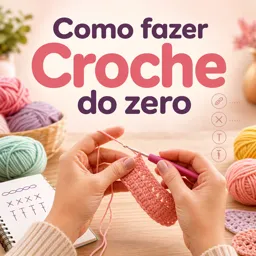 Imagem do Curso gratuito Como fazer Croche do zero