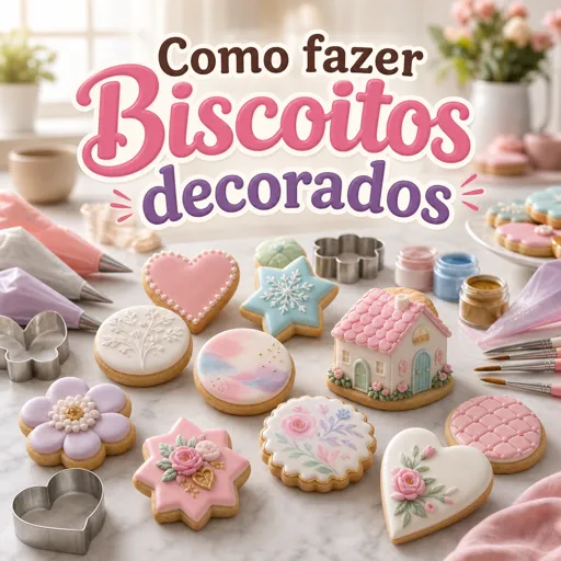 Imagem do Curso gratuito Como fazer Biscoitos decorados