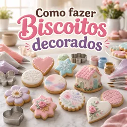 Imagem do Curso gratuito Como fazer Biscoitos decorados
