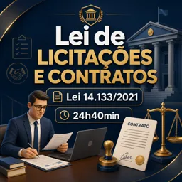 Imagem do Curso gratuito Lei de licitações e contratos