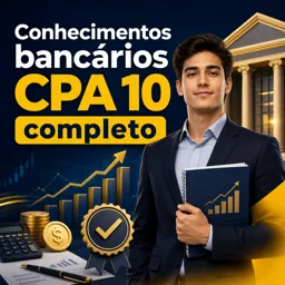 Imagem do Curso gratuito Conhecimentos bancários CPA 10 completo