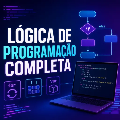 Imagem do Curso gratuito Lógica de programação completa