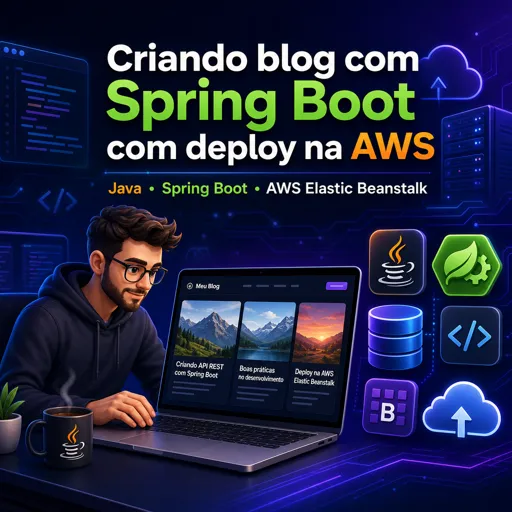 Imagem do Curso gratuito Criando blog com Spring boot com deploy na AWS