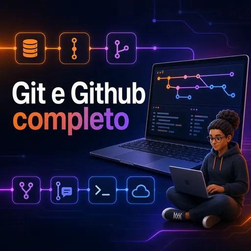 Imagem do Curso gratuito Git e Github completo