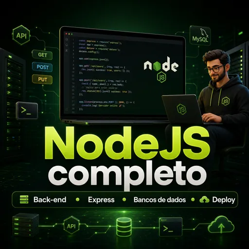 Imagem do Curso gratuito NodeJS completo