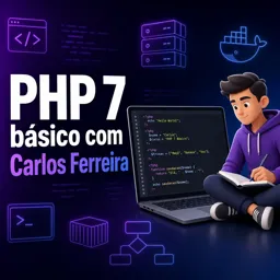 Imagem do Curso gratuito PHP 7 básico com Carlos Ferreira