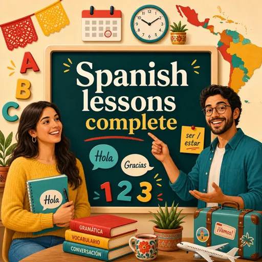 Free Course Image Spanish lessons complete