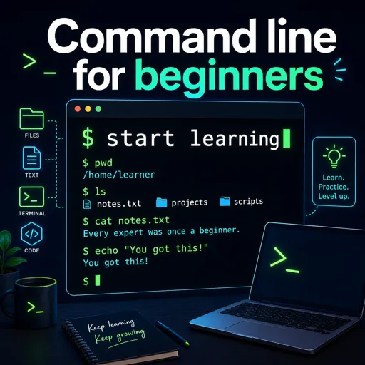Free Course Image Command line for beginners