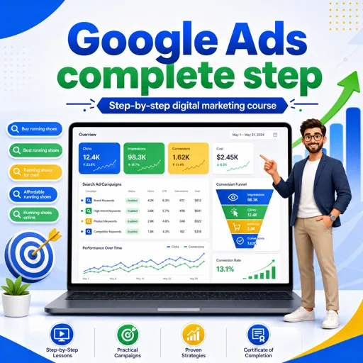 Free Course Image Google Ads complete step