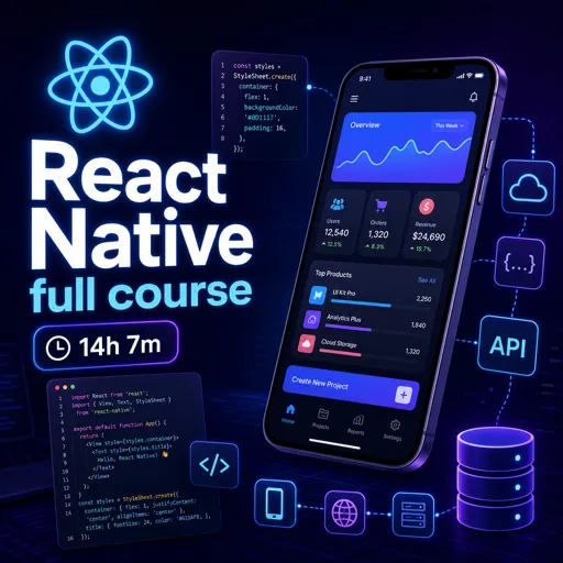 Free Course Image React Native full course