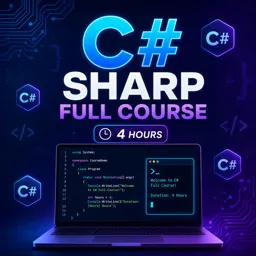 Free Course Image C# sharp full course
