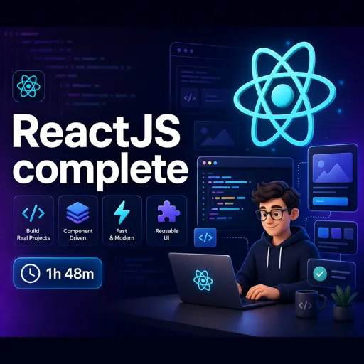 Free Course Image ReactJS complete
