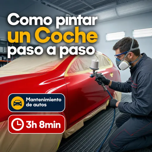Imagen del curso gratis Como pintar un Coche paso a paso