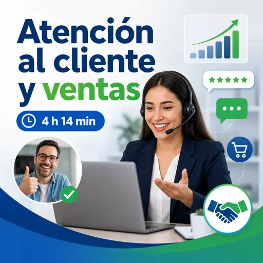 Imagen del curso gratis Atención al cliente y ventas