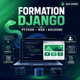Image de cours gratuite Formation Django