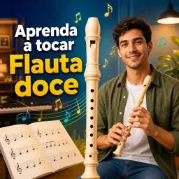 Imagem do Curso gratuito Aprenda a tocar Flauta doce