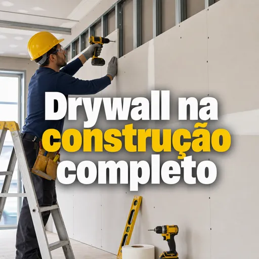 Imagem do Curso gratuito Drywall na construção completo