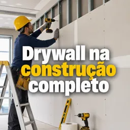 Imagem do Curso gratuito Drywall na construção completo