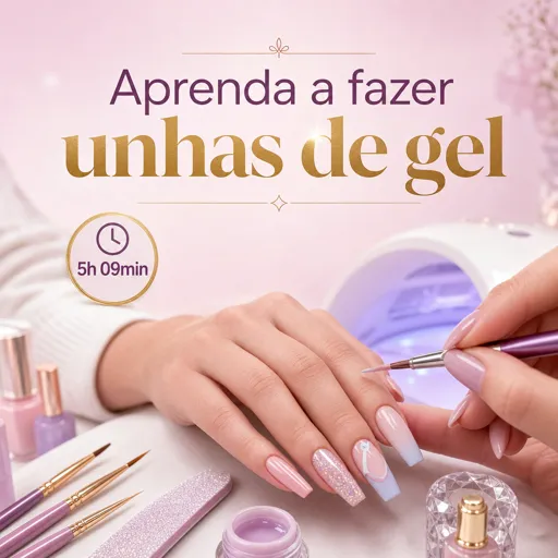 Imagem do Curso gratuito Aprenda a fazer unhas de gel
