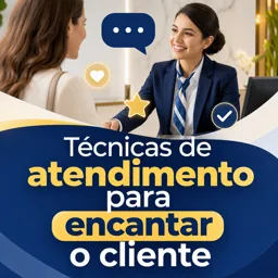 Imagem do Curso gratuito Técnicas de atendimento para encantar o cliente