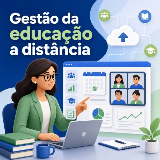 Imagem do Curso gratuito Gestão da educação a distância