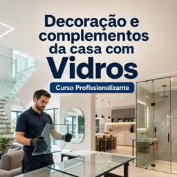 Imagem do Curso gratuito Decoração e complementos da casa com Vidros