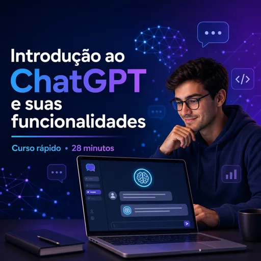 Imagem do Curso gratuito Introdução ao ChatGPT e suas funcionalidades