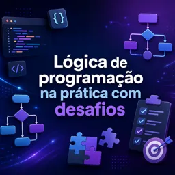 Imagem do Curso gratuito Lógica de programação na prática com desafios