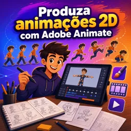 Imagem do Curso gratuito Produza animações 2D com Adobe Animate