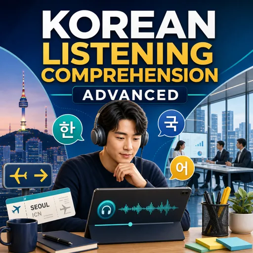 Free Course Image Korean listening comprehension advanced