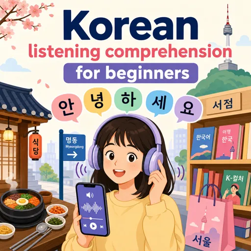 Free Course Image Korean listening comprehension for beginners