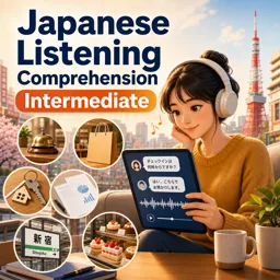 Free Course Image Japanese listening comprehension intermediate