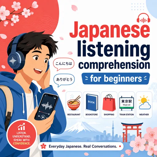 Free Course Image Japanese listening comprehension for beginners