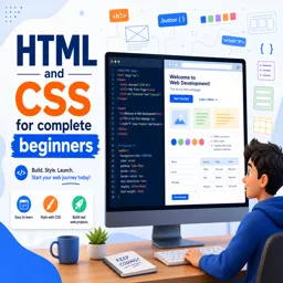 Free Course Image HTML and CSS for complete beginners