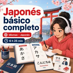 Imagen del curso gratis Japonés básico completo