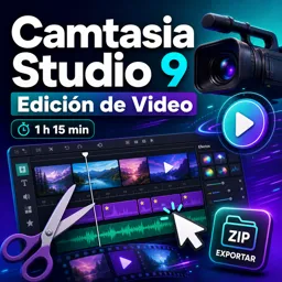 Imagen del curso gratis Camtasia studio 9 edición de video