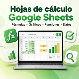 Imagen del curso gratis Hojas de cálculo Google Sheets