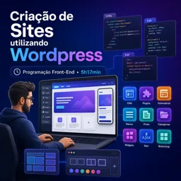 Imagem do Curso gratuito Criação de Sites utilizando Wordpress