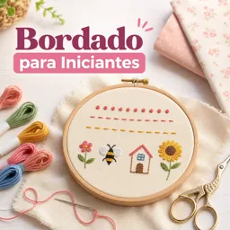 Imagem do Curso gratuito Bordado para iniciantes