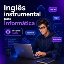 Imagem do Curso gratuito Inglês instrumental para informática