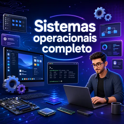 Imagem do Curso gratuito Sistemas operacionais completo
