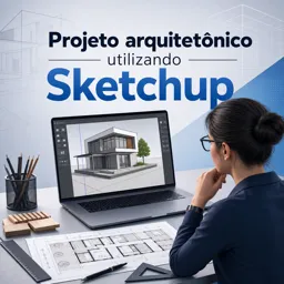 Imagem do Curso gratuito Projeto arquitetônico utilizando Sketchup