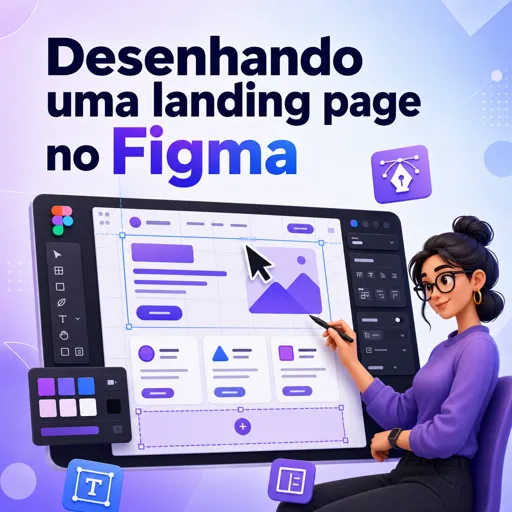 Imagem do Curso gratuito Desenhando uma landing page no Figma